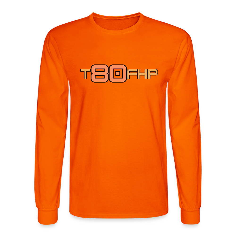T80FHP Sunset - Men's Long Sleeve T-Shirt - orange