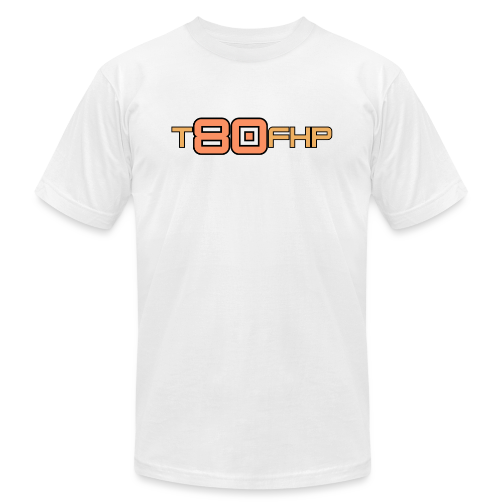 T80FHP New Logo - Unisex Jersey T-Shirt by Bella + Canvas - white