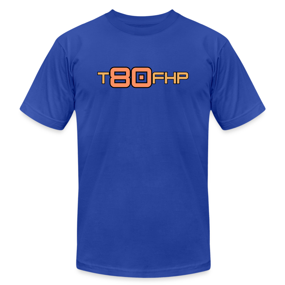 T80FHP New Logo - Unisex Jersey T-Shirt by Bella + Canvas - royal blue