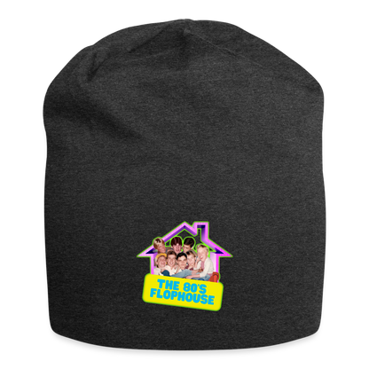 The Original 80s Flophouse Beanie - charcoal grey